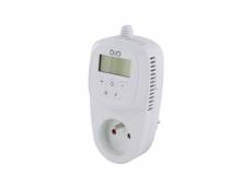 Dio connected home - plug thermostatique avec écran - prise fr DIO5411478543206