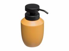 Distributeur de savon ou lotion en résine jaune 330 ml - five
