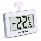 FISHTEC ® Thermomètre de Frigo Electronique - Triple