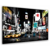 Hxadeco - Tableau photo one way time square - 80x50