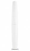 Lampadaire Colonne / H 280 cm - Tissu - Dix Heures Dix blanc en tissu