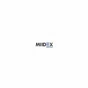Line flex support rail de fin 3000MM 5 cables Miidex Vision-el 749586