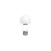 Matel - lampe led standard + pc E27 10W lumière blanche - 21813
