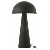 Paris Prix - Lampadaire Design champignon 95cm Noir