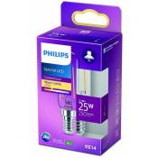Philips - ampoule led Tube T25 E14 25W Blanc Chaud Claire, Verre