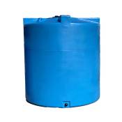 Plast'up Rotomoulage - Cuve de stockage eau 5000 verticale-Bleu-190cm