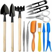 Shining House - Kit d'outils, 12 pcs Mini outils de