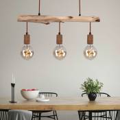 Suspension bois lampe de table à manger cuisine suspension