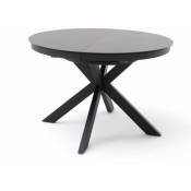 Table ronde extensible design winnie diamètre 120cm