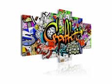 Tableau - artistic graffiti-200x100 A1-N3797-DKX