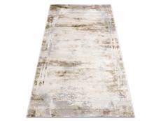 Tapis acrylique elitra 9972 abstraction vintage ivoire