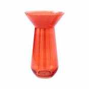Vase Long neck / Ø 27,5 x H 45 cm - Verre - Pols Potten orange en verre