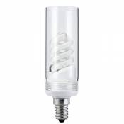 Base ampoule fluocompacte 9W E14 blanc chaud Paulmann