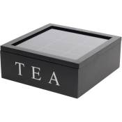 Boîte à thé, 9 compartiments