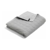 Couvre-lit en coton gris 260 x 260 cm Mega Dot - HAY