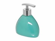 Distributeur à savon ou lotion en céramique turquoise 250 ml - five
