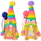 Ensemble de PoupéE Rainbow Gnome - Anniversaire -