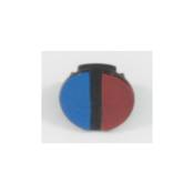 Ideal Standard - Bouchons de poignée pour ceramix rouge / bleu
