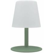 Lampe de table sans fil led standy mini Vert Acier