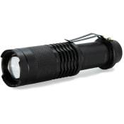 Mediawave Store - Lampe de poche led rechargeable de pêche de nuit portable avec chargeur