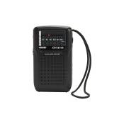 Mini format radio aiwa rs-33 black pocket integrated speaker system ets analog system