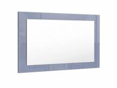 Miroir gris brillant (hxlxp): 45 x 89 x 2