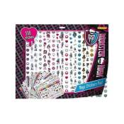 Monster High - Feuille de +/- 500 stickers 40 x 50 cm