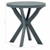 Table de bistro outdoor - Vert - Ø70 cm