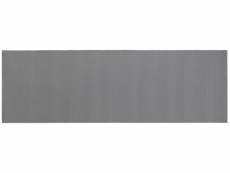 Tapis antidérapant uni, 65 x 200 cm, gris, venko