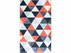 "tapis triangle rouge dimensions - 160x230" TPS_TRIAN_ROU_160