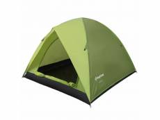 Tente de camping familiale 3 places - kingcamp - modèle family - 205x205x130 cm
