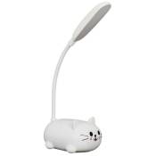 The Home Deco Factory - Lampe veilleuse led chat blanc