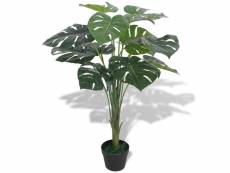 Vidaxl plante artificielle avec pot monstera 70 cm vert 244435