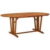 Vidaxl - Table de jardin 200x100x75 cm Bois d'eucalyptus