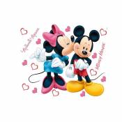 Bebe Gavroche Stickers géant Mickey et Minnie Disney