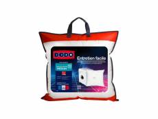 Dodo oreiller entretien facile microfibre - 100% polyester high technologie - 60 x 60 cm - blanc