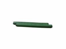 Greentyre - bord en caoutchouc - pièce latérale - 100 x 10 x 10 cm - vert