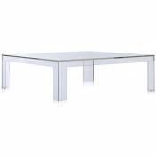 Kartell INVISIBLE TABLE, Table Basse en PMMA, Cristal,