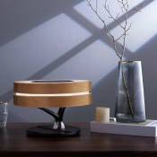 Lampe de Chevet Ronde Horizon avec Enceinte & Chargeur