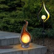 Lampe de jardin plein air LED décoration jardin flamme