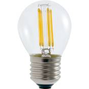 Lampesecoenergie - Ampoule Led Filament Culot E27 forme G45 4 Watt (éq 42 watts) Blanc Chaud