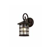 Lanterne de jardin Bronze antique 1 ampoule 26,1cm - Bronze