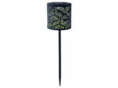 Luxform lampe sur piquet de jardin à led solaire forest 434002