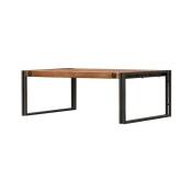 Meubletmoi - Table basse 110x70cm style industriel