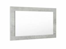 Miroir aspect béton mat (hxlxp): 45 x 89 x 2