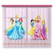 Rideaux - Princesses Disney - 2 pièces 90 cm x 160cm
