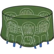 Salone Srl - housse pour table ronde avec chaises