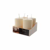 Scented pillar candle vanilla, colour: cream, size: DIA5X8CM Kaemingk