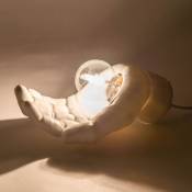 Amadeus - Lampe table main en porcelaine - E278WLED - Multicolore