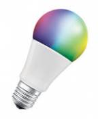 Ampoule LED E27 connectée / Smart+ Multicolore RGBW - Standard 10W= 60W - Ledvance blanc en verre